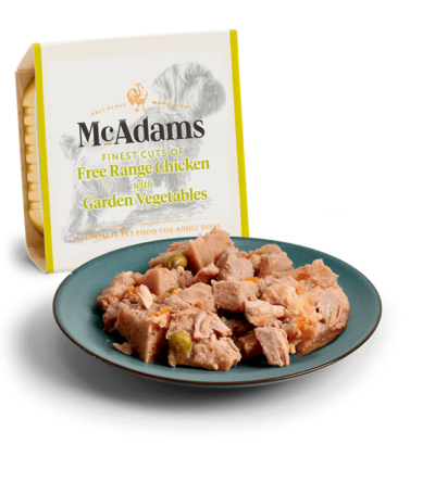 Pollo ruspante con verdure dell'orto McAdams Parioli Toelettatura